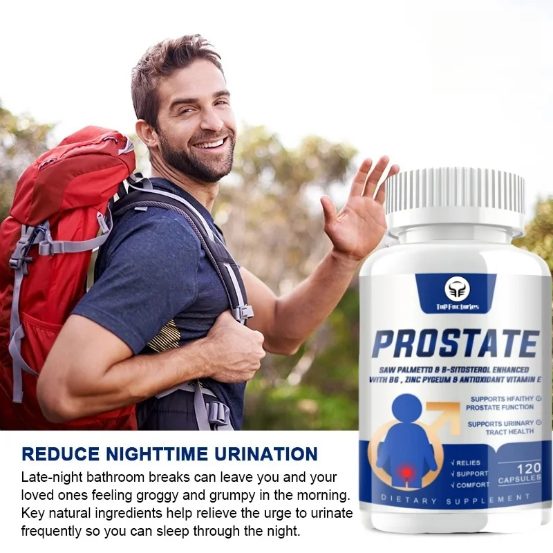 Saw Palmetto Strength Capsules Specifically Designed for Supporting Prostate and Urinary Function