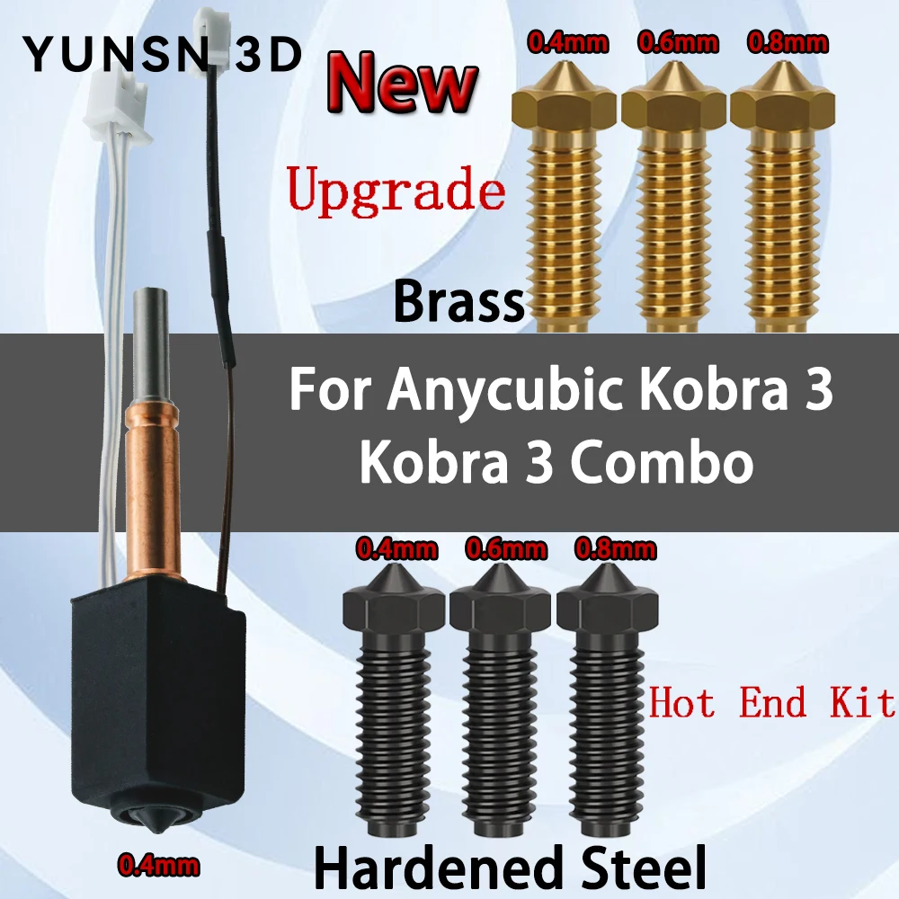 Kit Hotend Céramique 24V 60W Pour Anycubic Kobra 2 Séries – Améliorez Vos Impressions 3D Haute Vitesse !