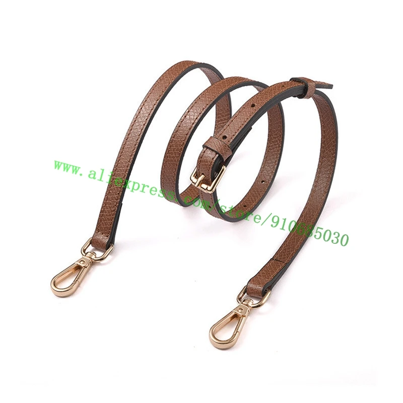 Silvery Hardware Adjustable Shoulder Strap For Longcharm Mini Handbag Le Pliage Bag Crossbody Carry Belt 2 Holders + 1-Strap