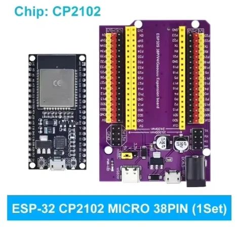 ตัวเลือกสินค้า บอร์ดขยาย GPIO ESP32 สำหรับโปรเจกต์ IoT