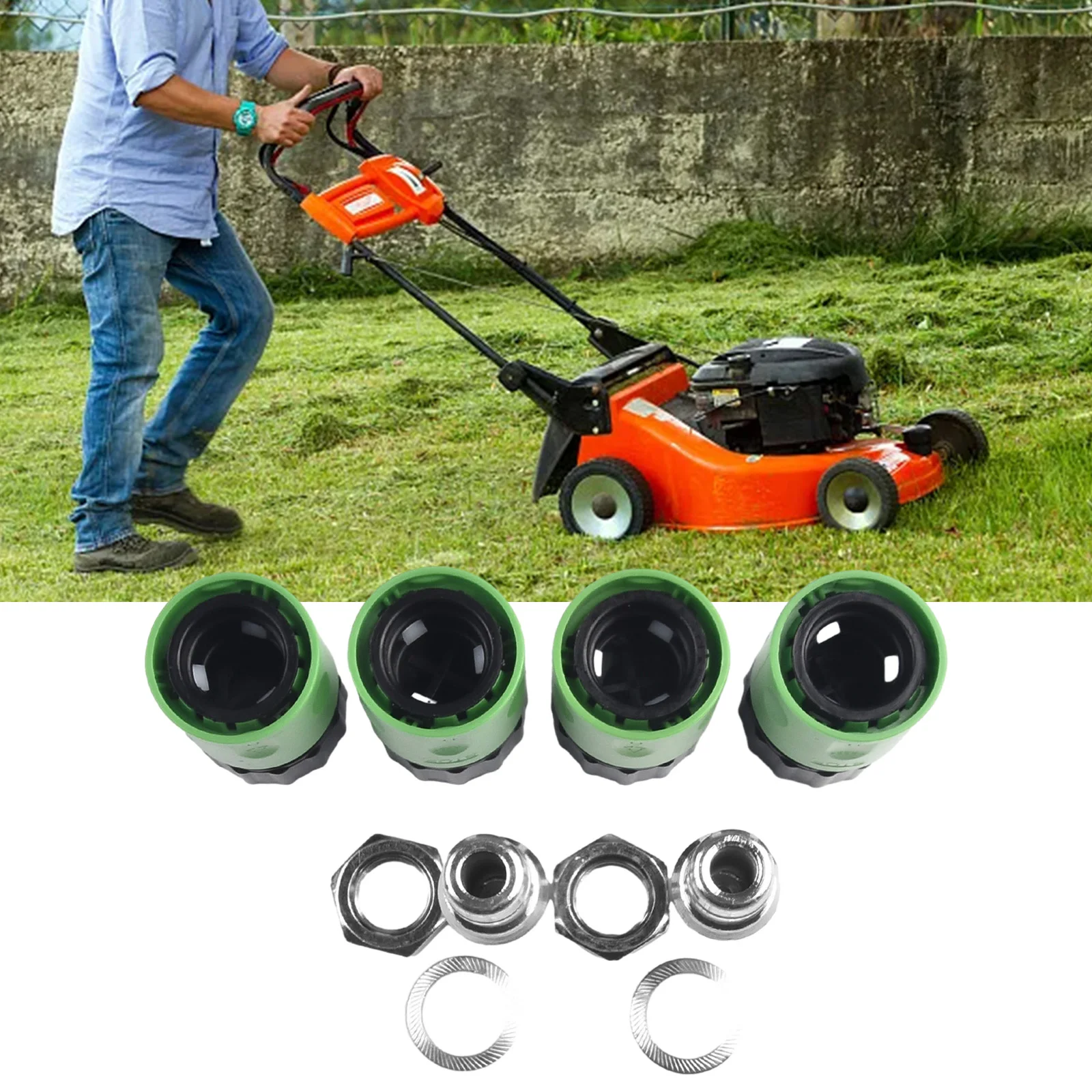 Easy To Install Lawn Mower Deck Wash Kit, Perfect For Snow Blowers, String Trimmers, And Chores, Ensures Efficient Cleaning