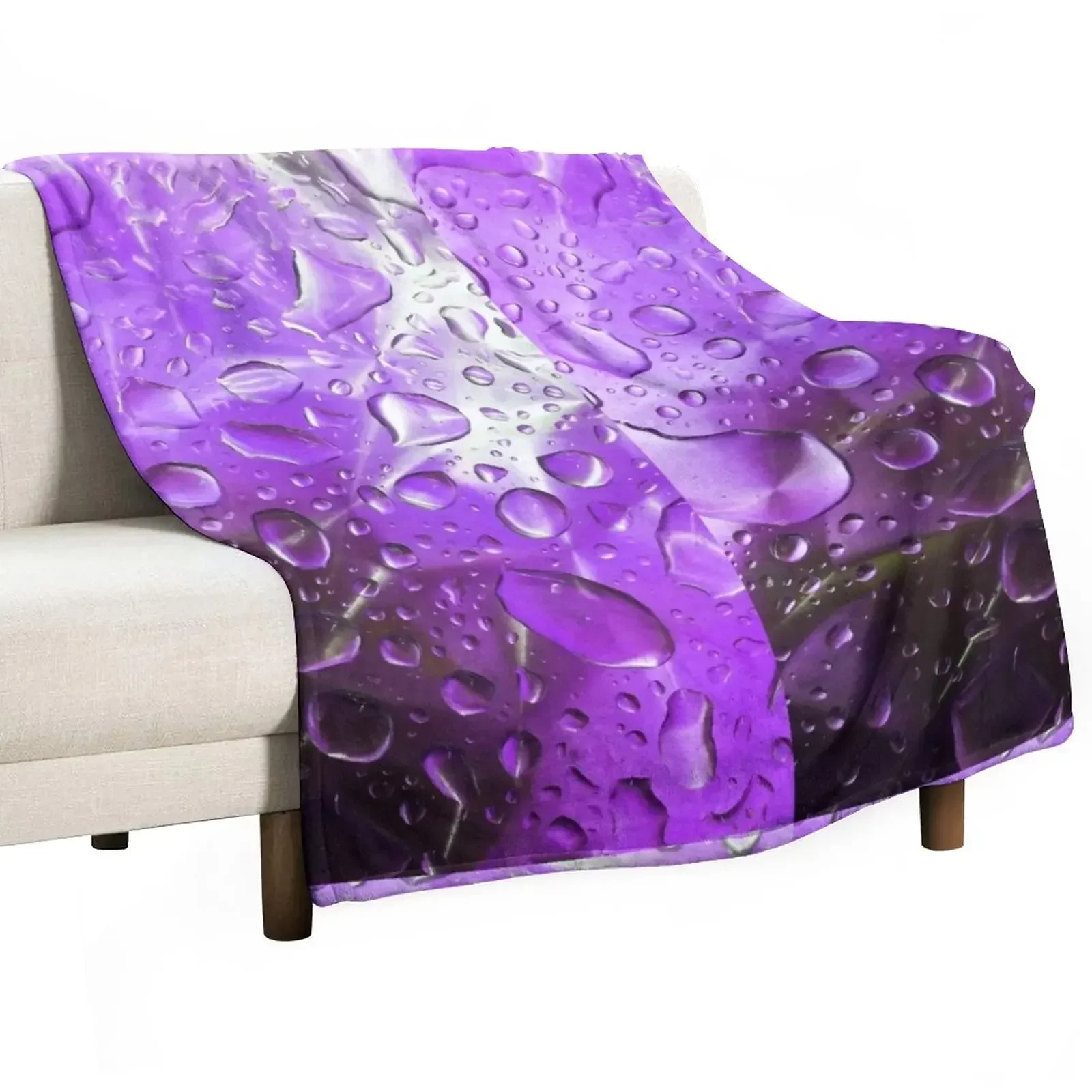 

Purple Rain Throw Blanket Softest Extra Large Throw For Decorative Sofa bed plaid Blankets