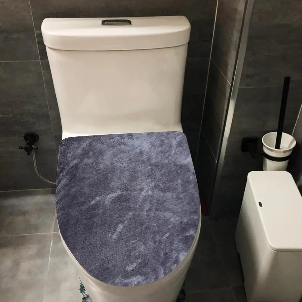 Toilet Seat Cover Elastic Band Non-Slip Washable Bathroom Accessory