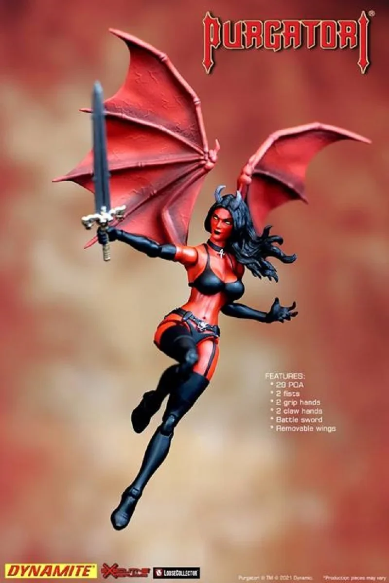 1/12 Executive Replicas RED SONJA Purgatori VAMPIRELLA Action