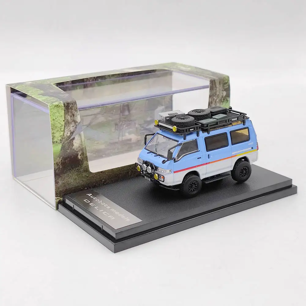 Autobts-ラジコンカーのモデル,モデル1:64,デリカ,4x4,スター,ワゴン