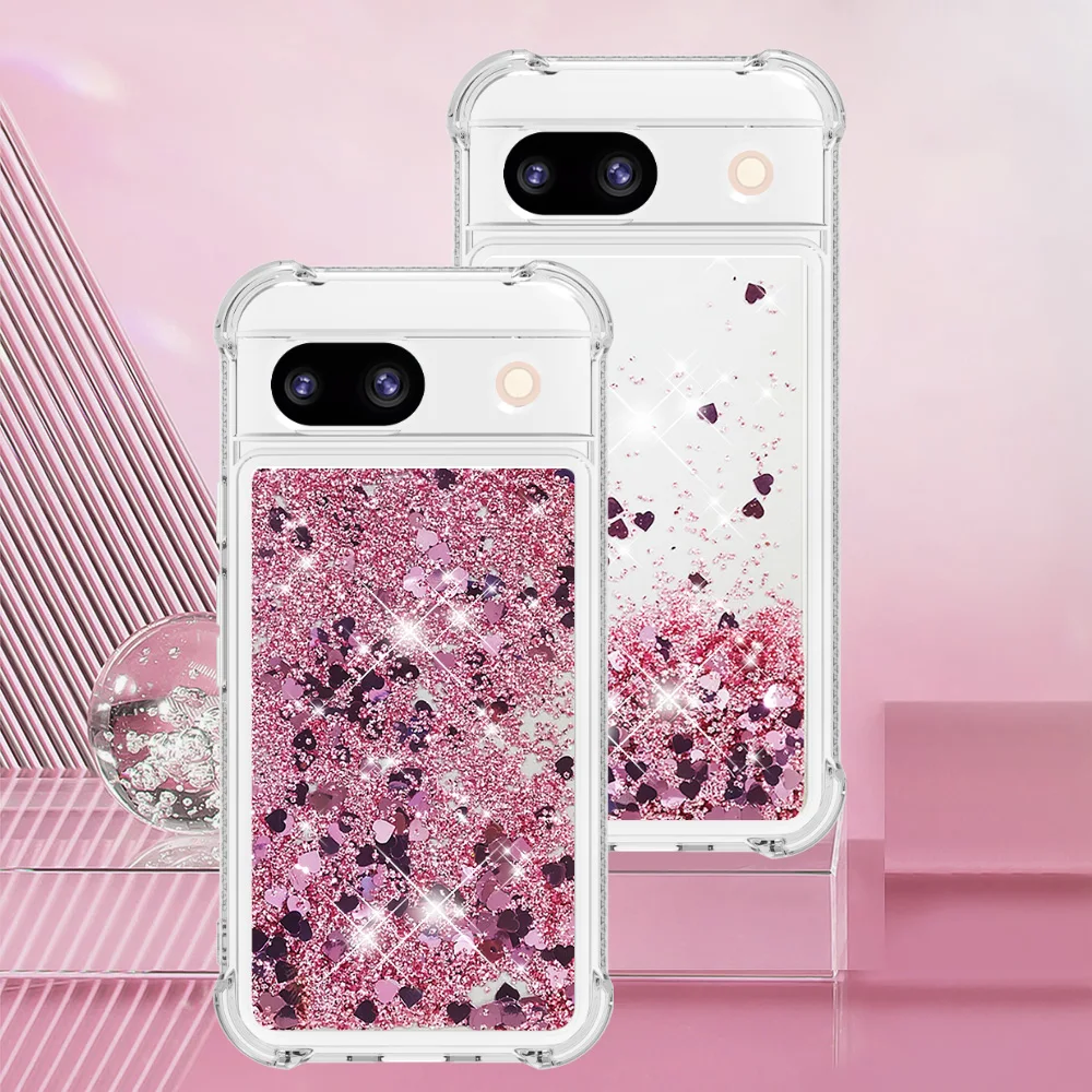 Sparkling Transparent Matte Glitter Star Phone Case