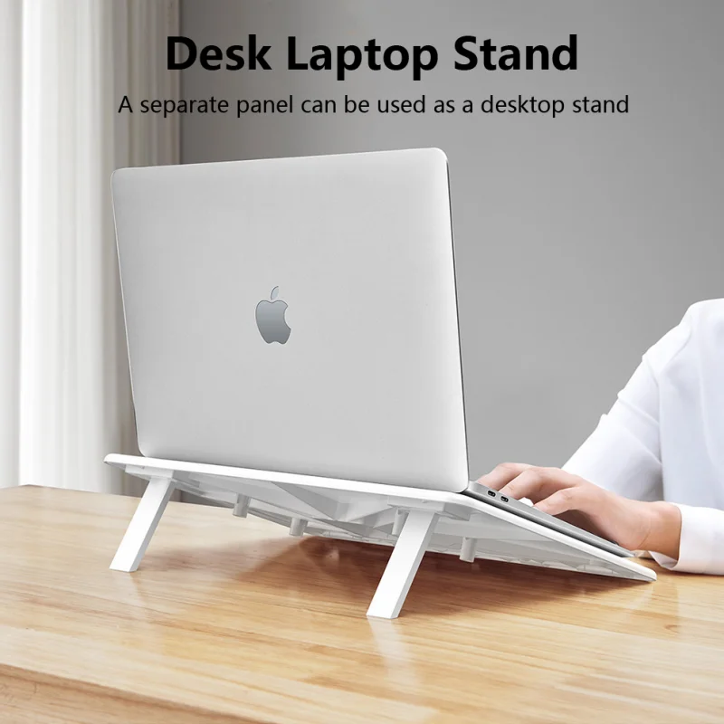 Portable Laptop Stand Folding Bed Table Multi Function Learning Reading Heightening Bracket