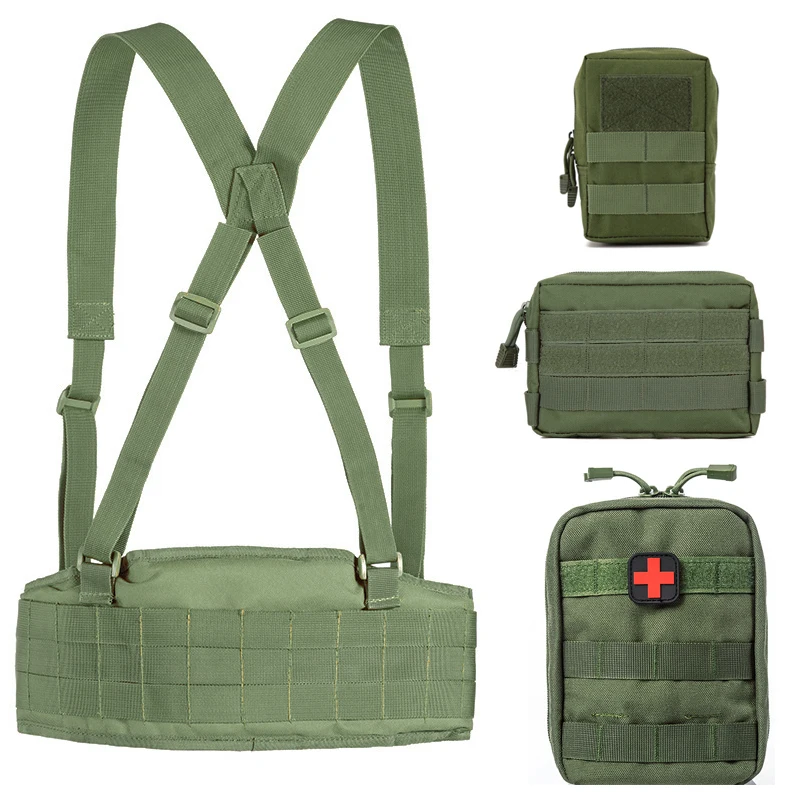Gear Molle Tactical Belt Men Wargame Battle Belt Airsoft Male Combat Outdoor CS Hunting Paintball Waist Adjustable