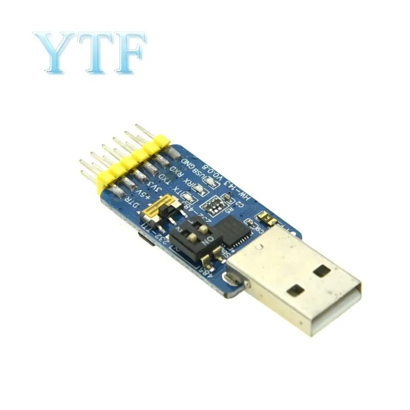 

CP2102 USB-UART 6-in-1 Multifunctional(USB-TTL/RS485/232,TTL-RS232/485,232 to 485) Serial Adapter for