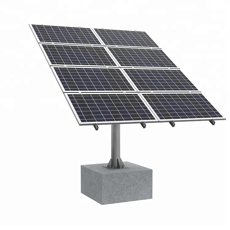 System zur Bodenmontage des Solarpanels