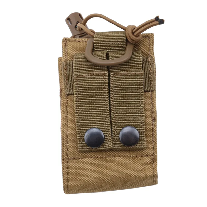 Durable Nylon Molle Radio Pouch for Hunting and Outdoor Use