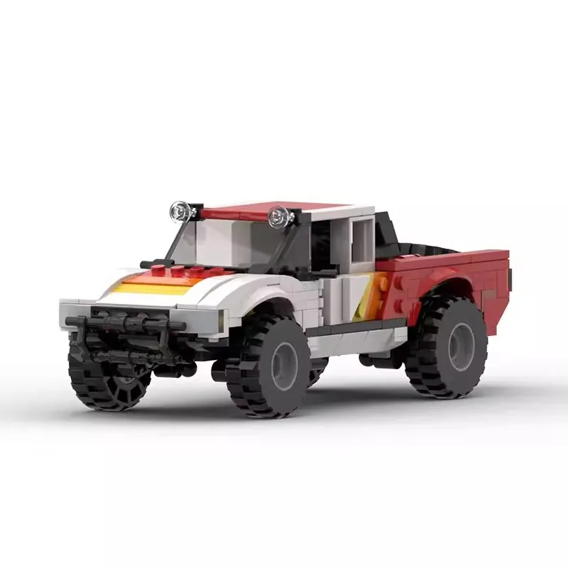 MOC технический автомобиль Иван Стюарт Toyotaed T100 Baja Грузовик скоростные чемпионы автомобили наборы креативные строительные блоки игрушки подарок