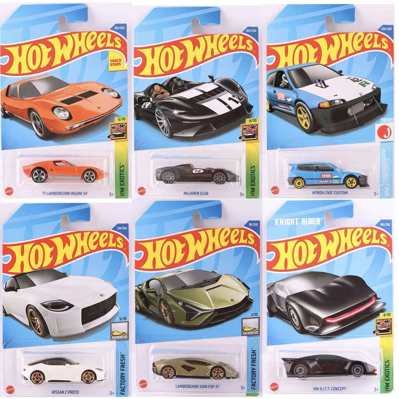 Hotwheels Cars Children Hot Wheels Sports Cars Hot Wheels Premium Set 72 Model Hot