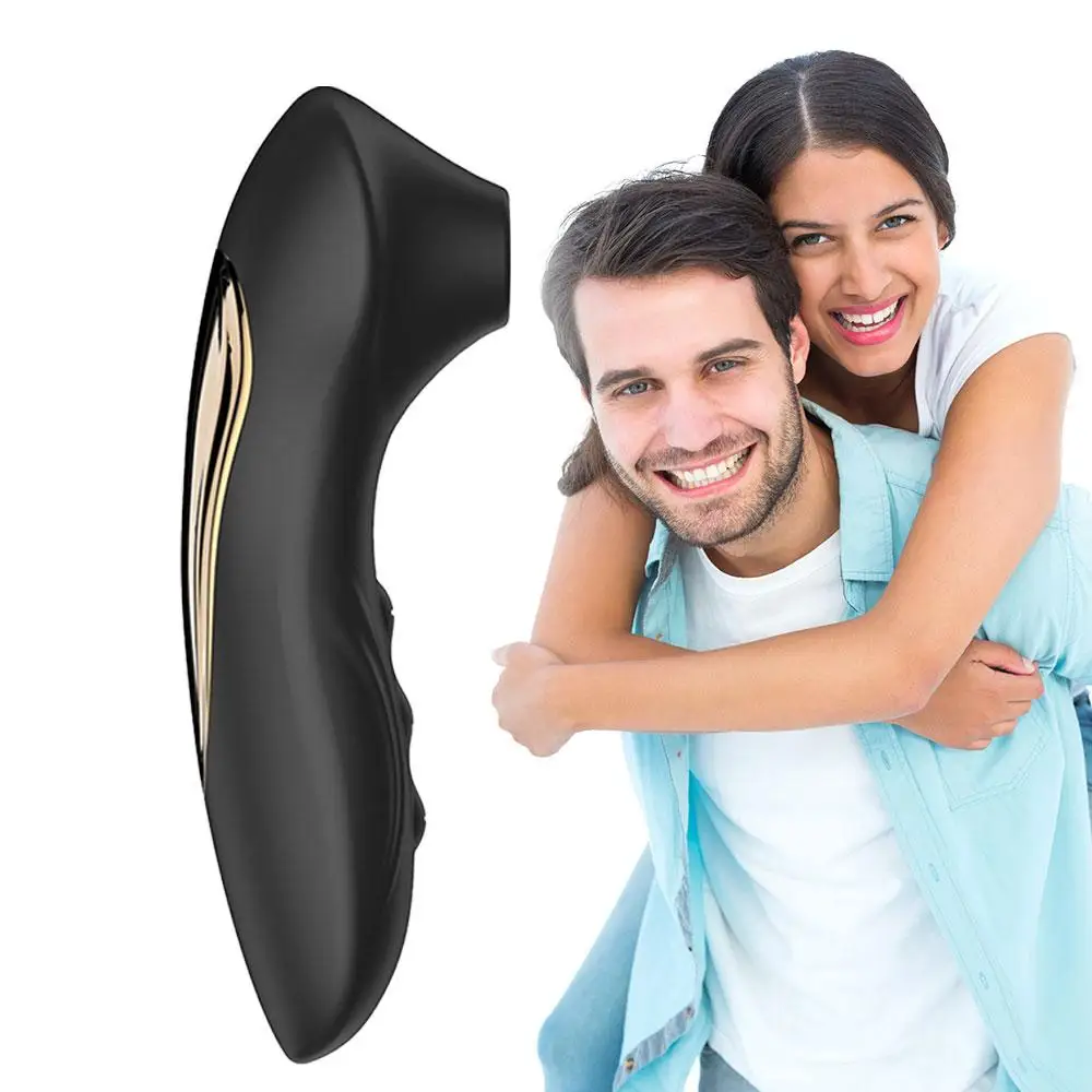 Black Clitoris Vibrator Female Massager Sex Toy