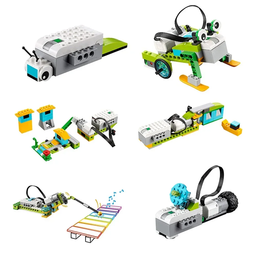 DIY Programming Robot Electronic Bricks Kit - High-Tech Educational Building Blocks Gift Set