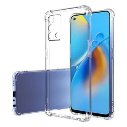 Luxury Shockproof Silicone Soft Ultra - Thin Phone Case for Realme Q3 Pro 5G (Transparent)