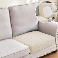 Jacquard Plain Sofa Cover Stretch Fabric Sofa Seat Cover Living Room Removable Spandex Seat Case Chaise Lounge Home Pets 2