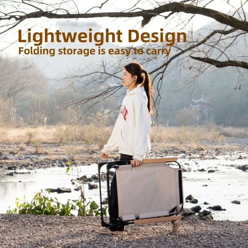 Folding Chair Breathable Chair 1/2/4Pcs Adjustable Camping Chair Fishing chair folding Chair Folding for Camping Fishing Hiking with Detachable Pillows