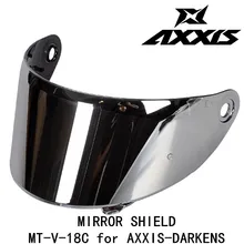 DARKENS AXXIS 헬멧용 모토 헬멧 바이저, MT-V-18C 실드, 오리지널 액세서리