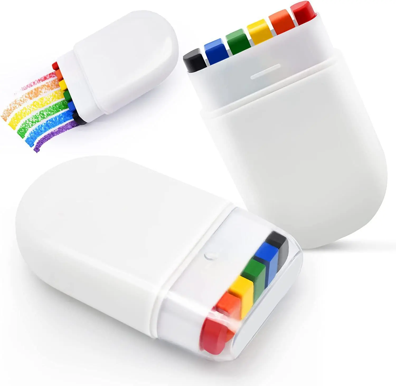 

6 Colors Face Body Painting Non Toxic Safe Water Paint Oil with Brush Christmas Halloween Makeup Party Tools Kid Makeup Painting