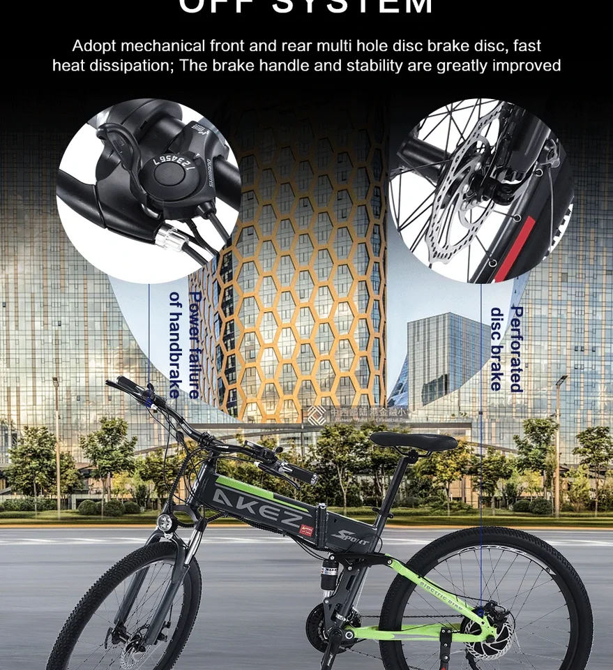 AKEZ 電動自転車 オフロード マウンテンバイク 【公式通販】