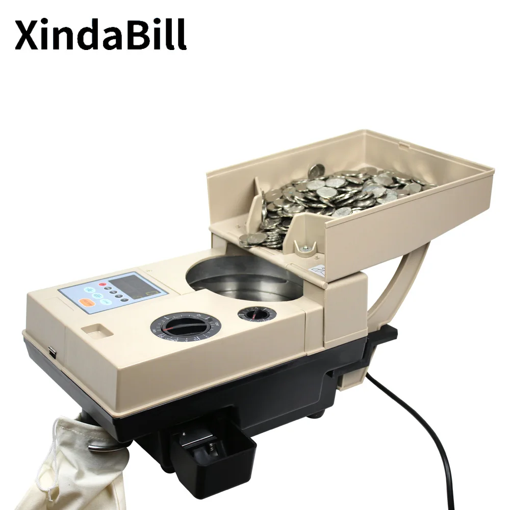 

CS-200 1500pcs/Min Coin Counter Sorter Machine for All Currency
