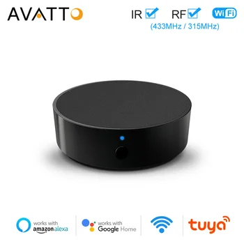 AVATTO Tuya Smart RF IR Remote Control WiFi RF 433/315 Remote Controller for Air Conditioner TV Support Alexa,Google Home 1