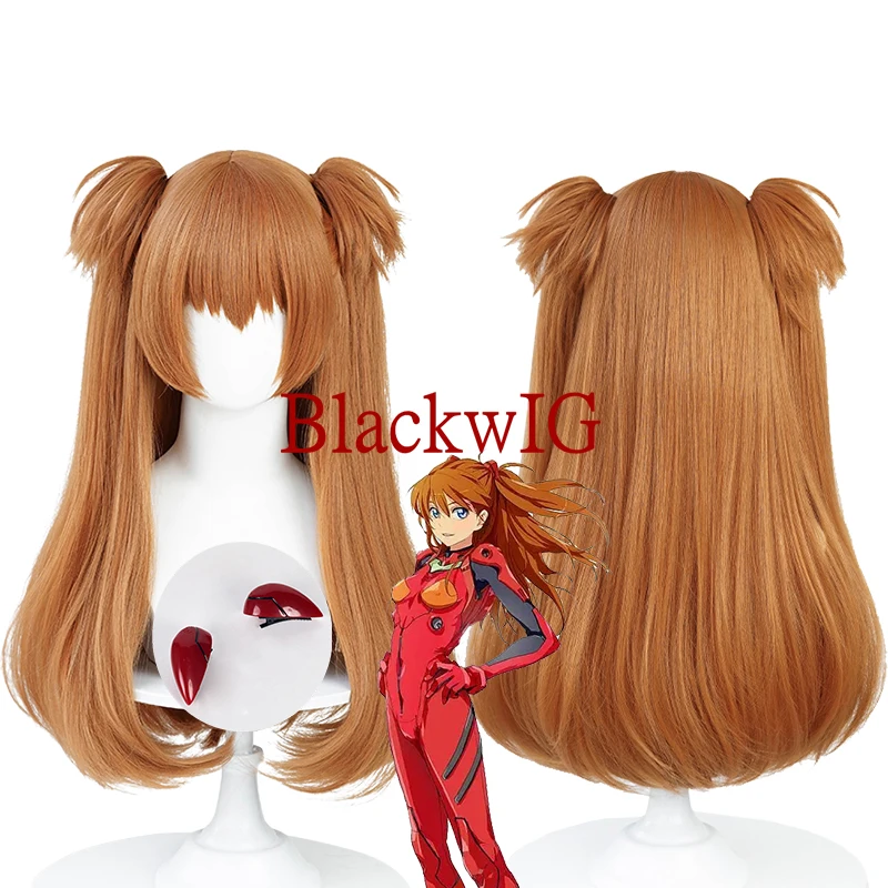 

Парик для косплея Аниме EVA Asuka Langley Soryu женские длинные парики для девочек