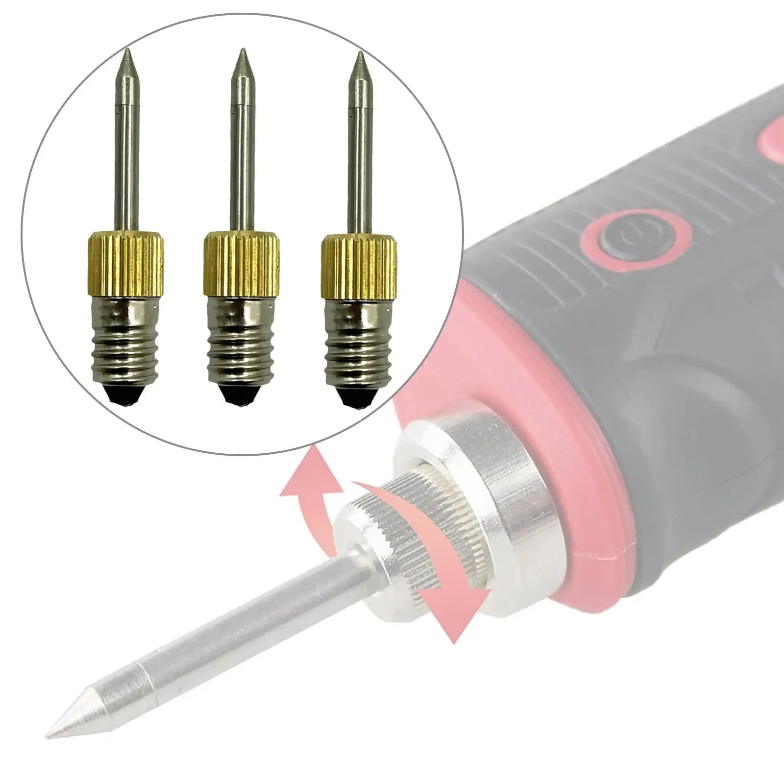 Soldering Tips Threaded Soldering Tips for E10 Interface Soldering Tips Tools Soldering