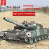 Rc Tank Military War Battle United States M1 Leopard 2 Remote Control Toy Car Tactical Model Electronic Toys For Boys Children 1