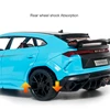1:24 URUS SUV Alloy Modified Sports Car Model Diecast Metal Off-road Vehicle Model Simulation Sound and Light Childrens Toy Gift 5