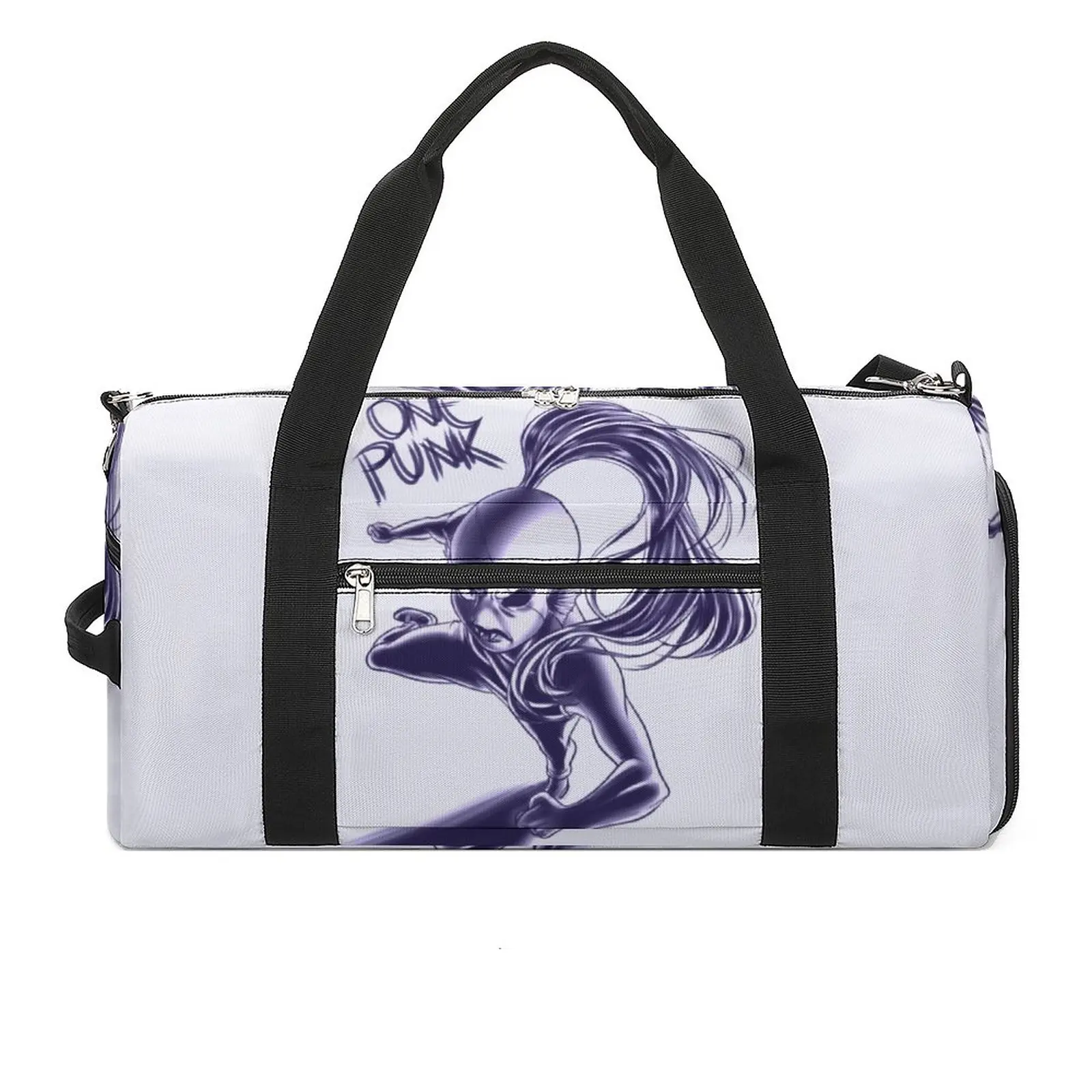 

One Punch Man Gym Bag Anime Japan Training Sports Bags Couple Design Large Capacity Retro Fitness Bag Outdoor Handbags