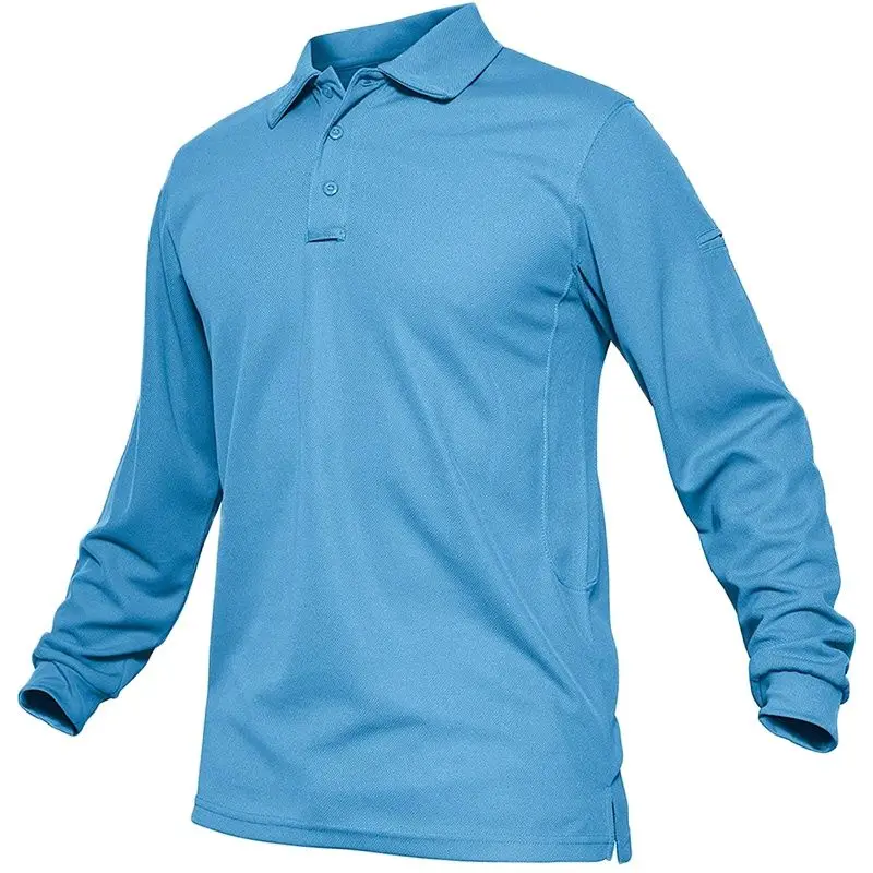 Sport t shirt men's outdoor performance training long sleeve quick dry breathable hiking mountaineering