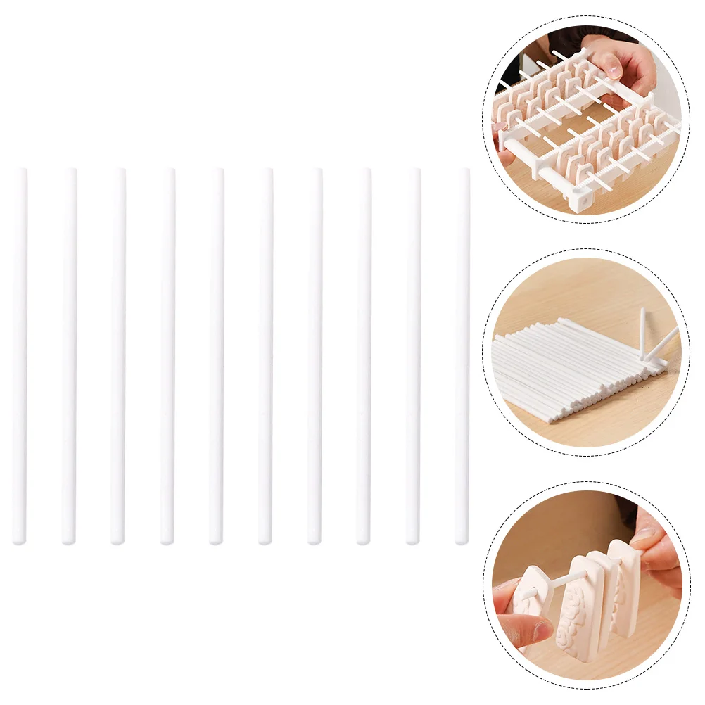10pcs Ceramic Jewelry Hanging Burn Rods Hanging Burning Stick Kiln Fires Tools jewelry hanging burning tool