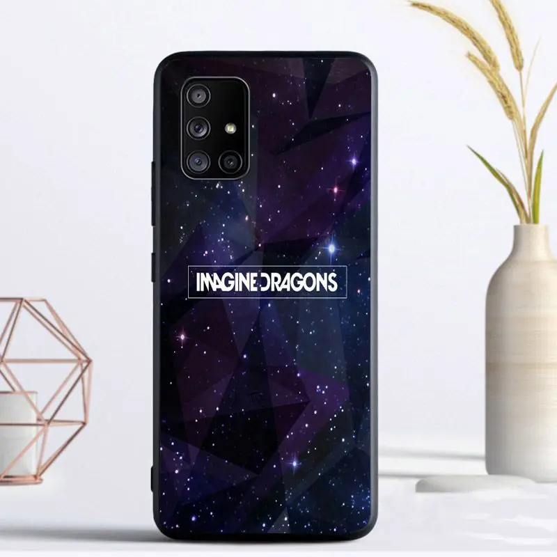 night music imagine dragons music Cover For Samsung Galaxy A55 A54 5G A24 A52 A14 A23 A53 A32 A22 A34 A41 A42 A33 A40 A51 Cases 3