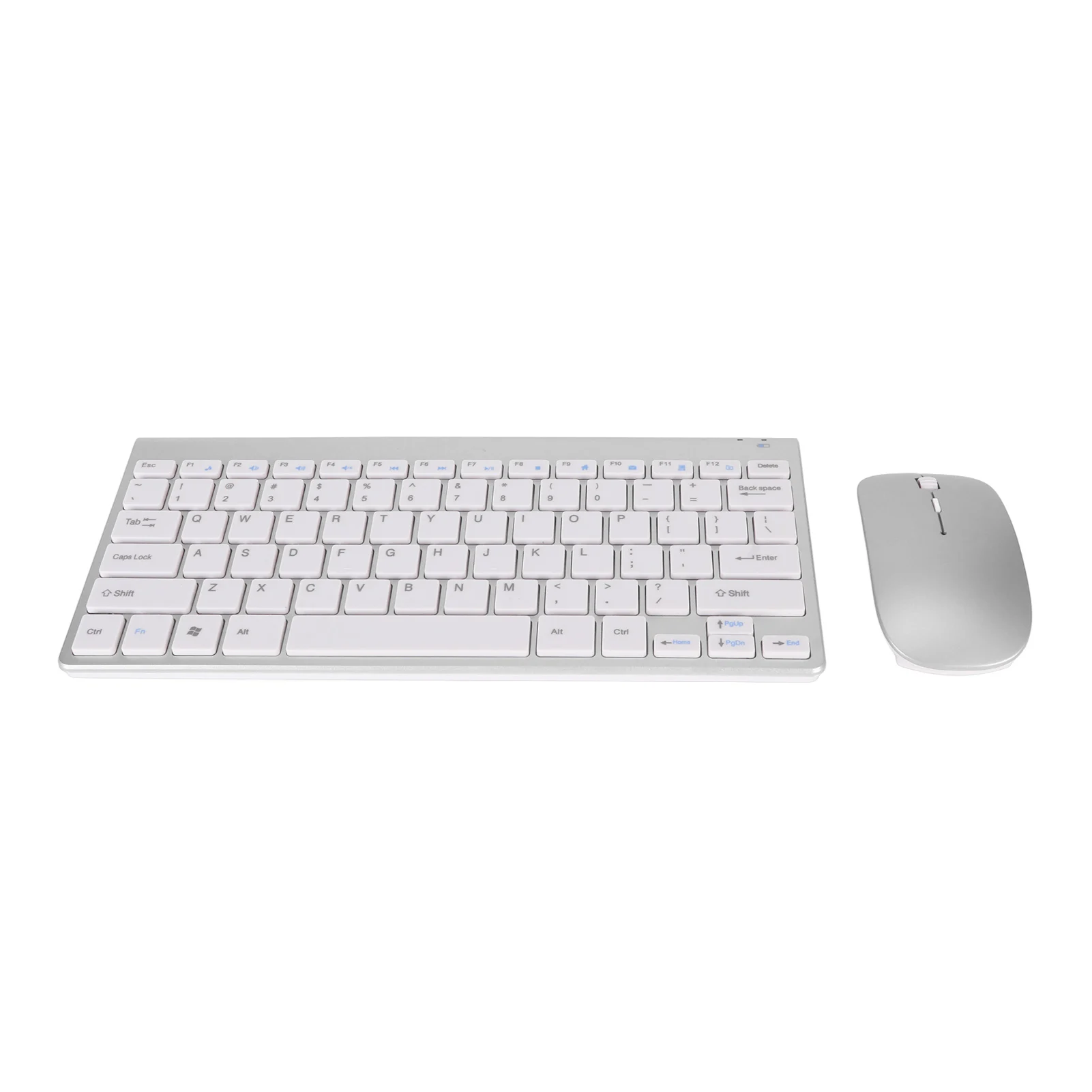 2.4G 무선 키보드 마우스 키트 홈 PC 노트북 용 USB 수신기가있는 슬림 자동 스마트 무선 키보드 마우스 세트