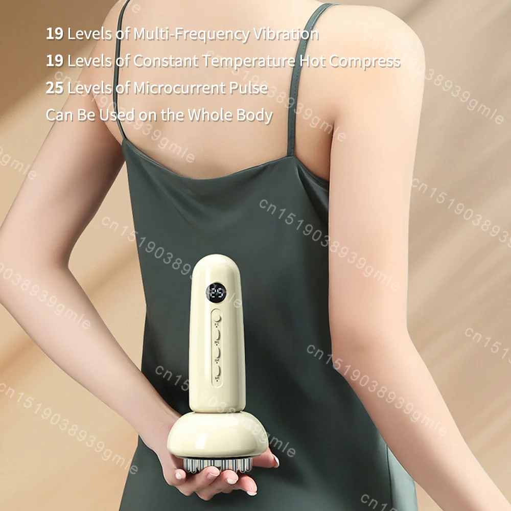 Electric Cupping Massager Vacuum Suction Cup Guasha Anti Cellulite Beauty Health Scraping Body Slimming Massage Body Relax
