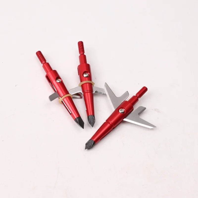 Elite Archery Broadheads Set - Precision Hunting Arrowheads (6 PCS)