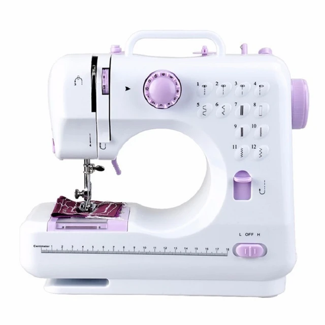 Hand Sewing Machine with Double Thread Portable Electric Mini Sewing Machine  for Beginner Adults (Pink) - AliExpress