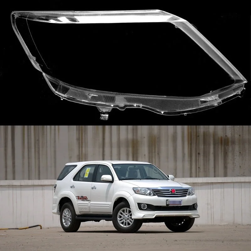 

For Toyota Fortuner 2012 2013 2014 2015 Car Accessories Lampshade Case Headlamp Shell Plexiglass Replace the original lampshade