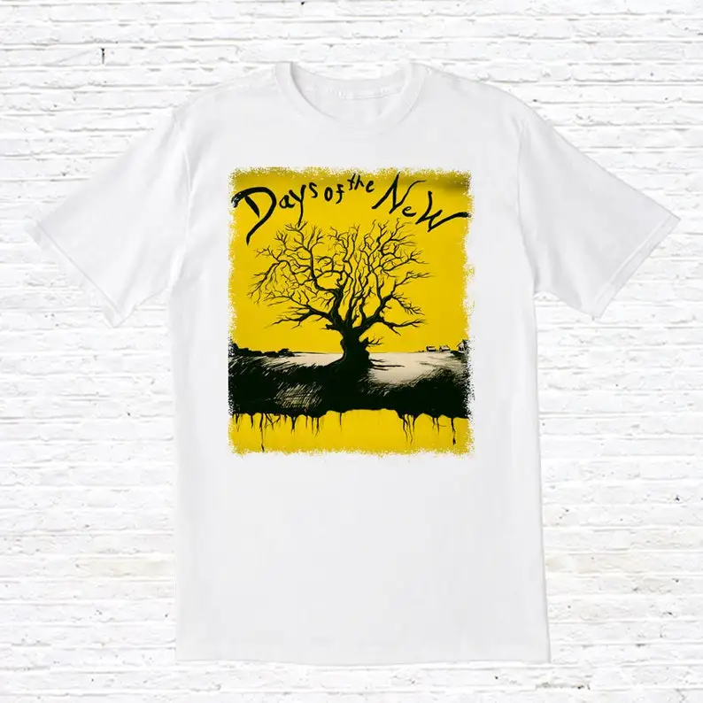 

Days of the New T-Shirt Men T-shirt Summer Cotton Short Sleeve O-Neck Men's T-Shirt