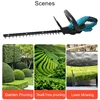 21V Cordless Hedge Trimmer Household Garden Trimmer Pruning Saw Lawn Mower Electric Hedge Trimmer Garden Tool 5