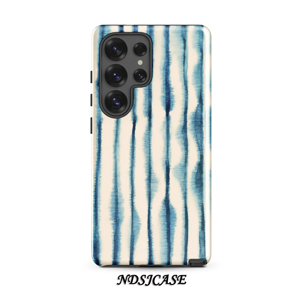 Luxury Double-layer Back Cover - Fashion Ocean Drip Design Phone Case