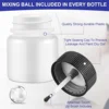 60 Pieces Touch Up Paint Bottles 30 Ml Empty Touch Up Paint Container with Brush & Mixing Ball for Chip Repair Car XY 5
