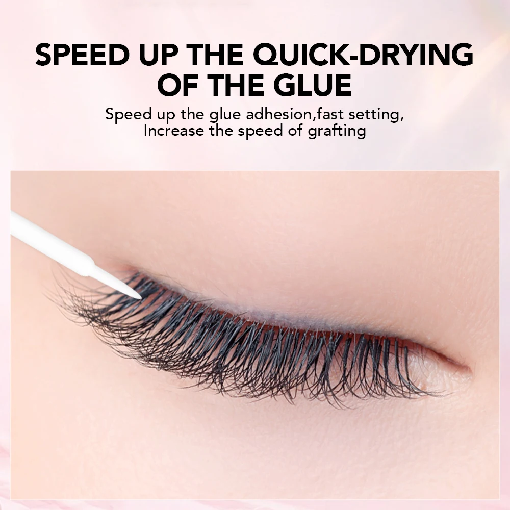 Eyelash Glue NATUHANA Lash Bonder for Eyelash Extensions Sealant Longer Retention Waterproof Oil-Proof Super Bonder Glue Accelerator