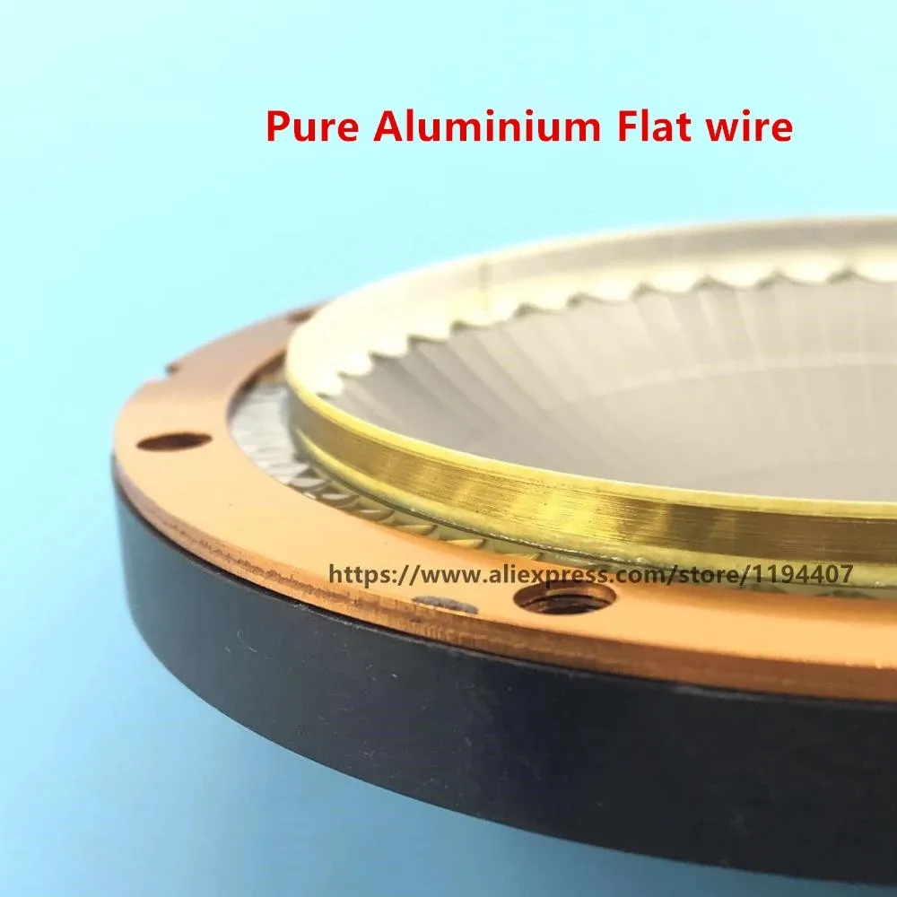 4pcs Aluminium Flat Wire Diaphragm Horn Tweeter DAS K8 K10 8 ND 10-8 ohm JBL 2445 2446 2447 2450 2451 2452H 2446 2447
