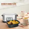 Cooker, Digital Programmable Slow Cooker With Bake, Sauté, Roast, and Sous Vide functions, 1500W Timer&Temp Control,Dishwasher S 4