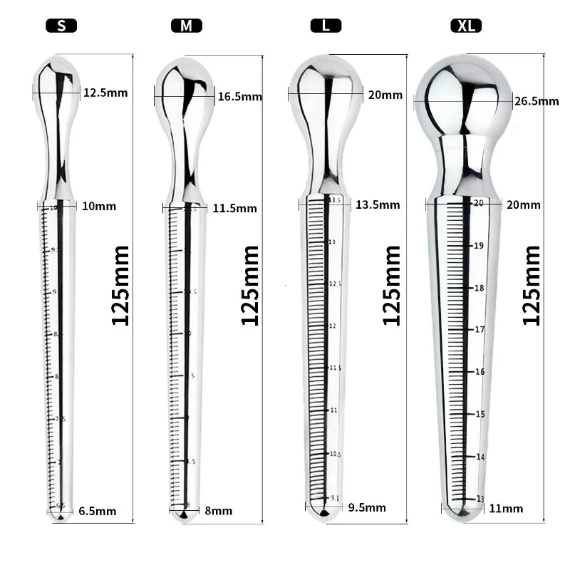 Penis Sex Toys Multifunction Horse Eye Stick Stainless Steel Penis Plug Urethral Dilators Catheter Ejaculation Sounding Rod Adult Toys For Man