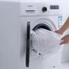 4 Pcs/Set Large Mesh Drawstring Washing Laundry Basket Underwear Organizer Net Washing Machine Reusable Delicate Net Fabric New 4