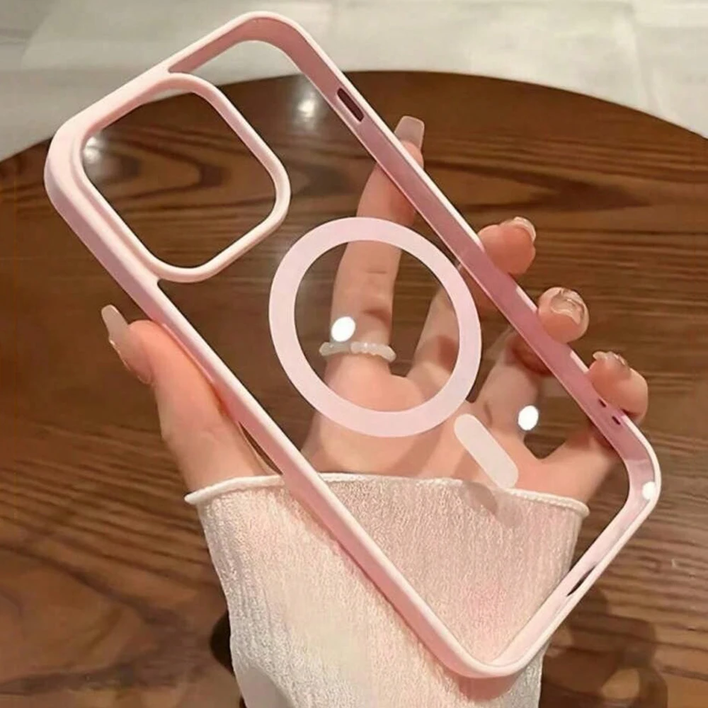 Luxury Magnetic For Magsafe Wireless Charging Case For iPhone 17 thumbnail 3